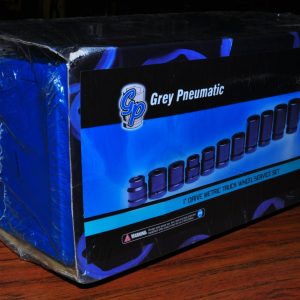 1" Drive 11 Piece Metric Truck Set GREY PNEUMATIC 9157