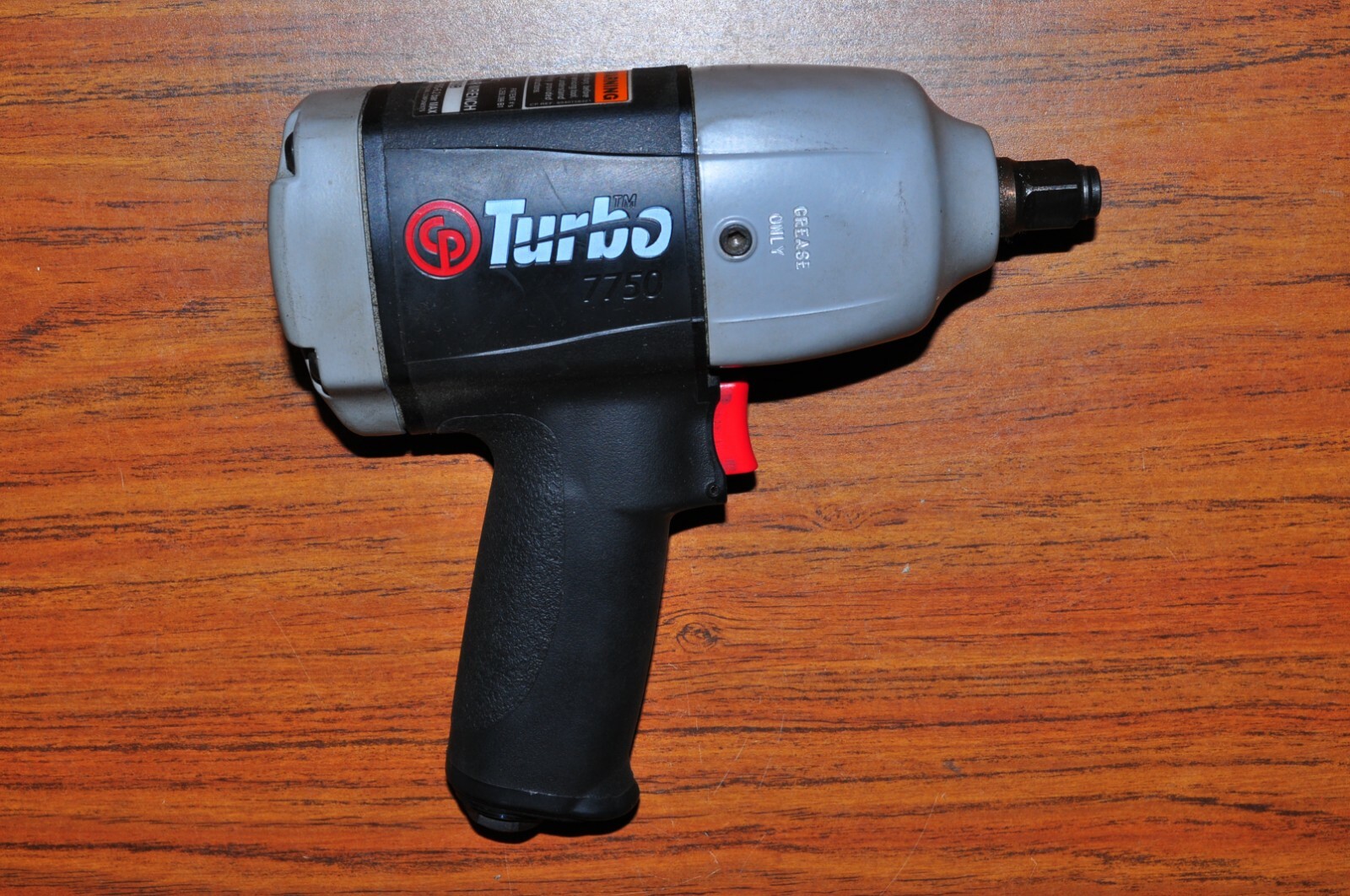 1/2" DR AIR IMPACT WRENCH 800 ft lbs CHICAGO PNEUMATIC CP7750 Made in USA - Image 3