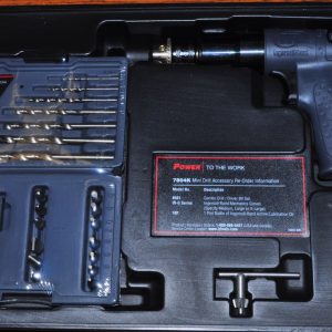 1/4" AIR DRILL REVERSIBLE WITH DRILLS,ACCESORY INGERSOLL RAND 7804K JAPAN