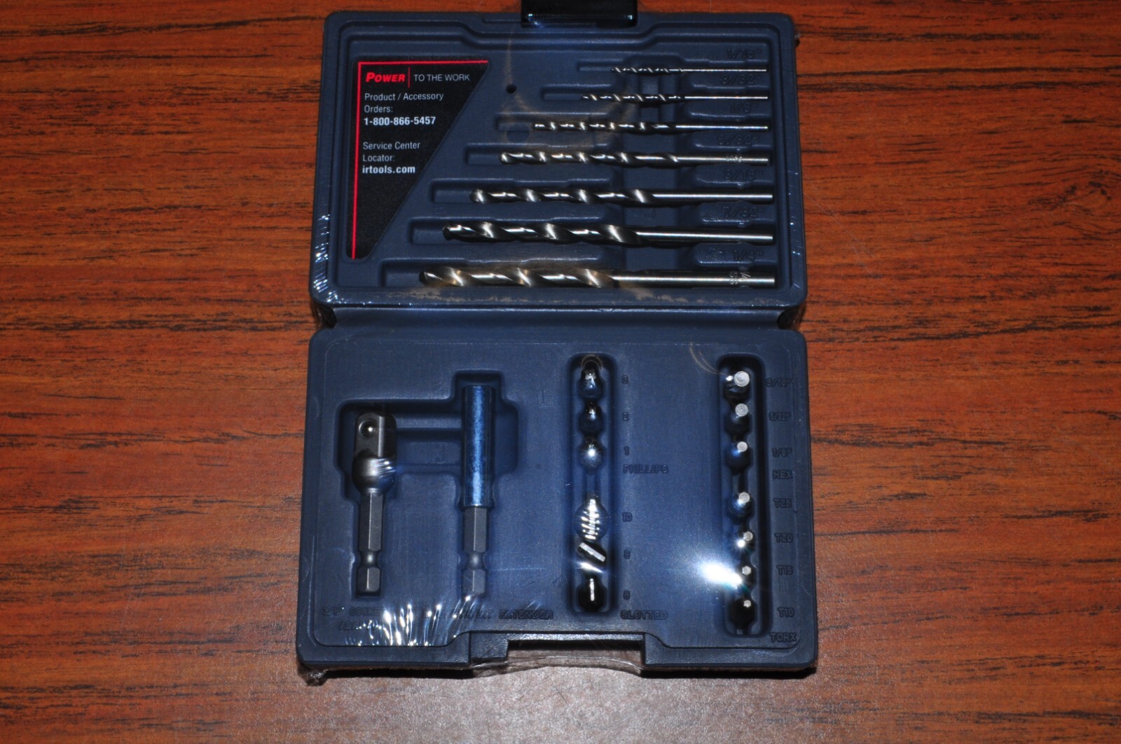 1/4" AIR DRILL REVERSIBLE WITH DRILLS,ACCESORY INGERSOLL RAND 7804K JAPAN - Image 5