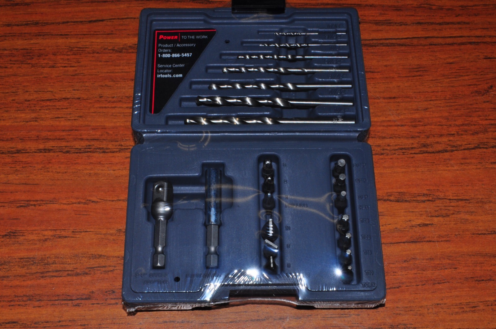 1/4" AIR DRILL REVERSIBLE WITH DRILLS,ACCESORY INGERSOLL RAND 7804K JAPAN - Image 6