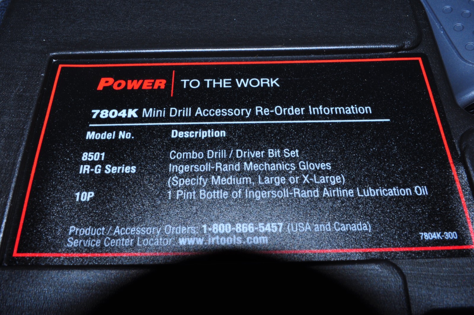 1/4" AIR DRILL REVERSIBLE WITH DRILLS,ACCESORY INGERSOLL RAND 7804K JAPAN - Image 10