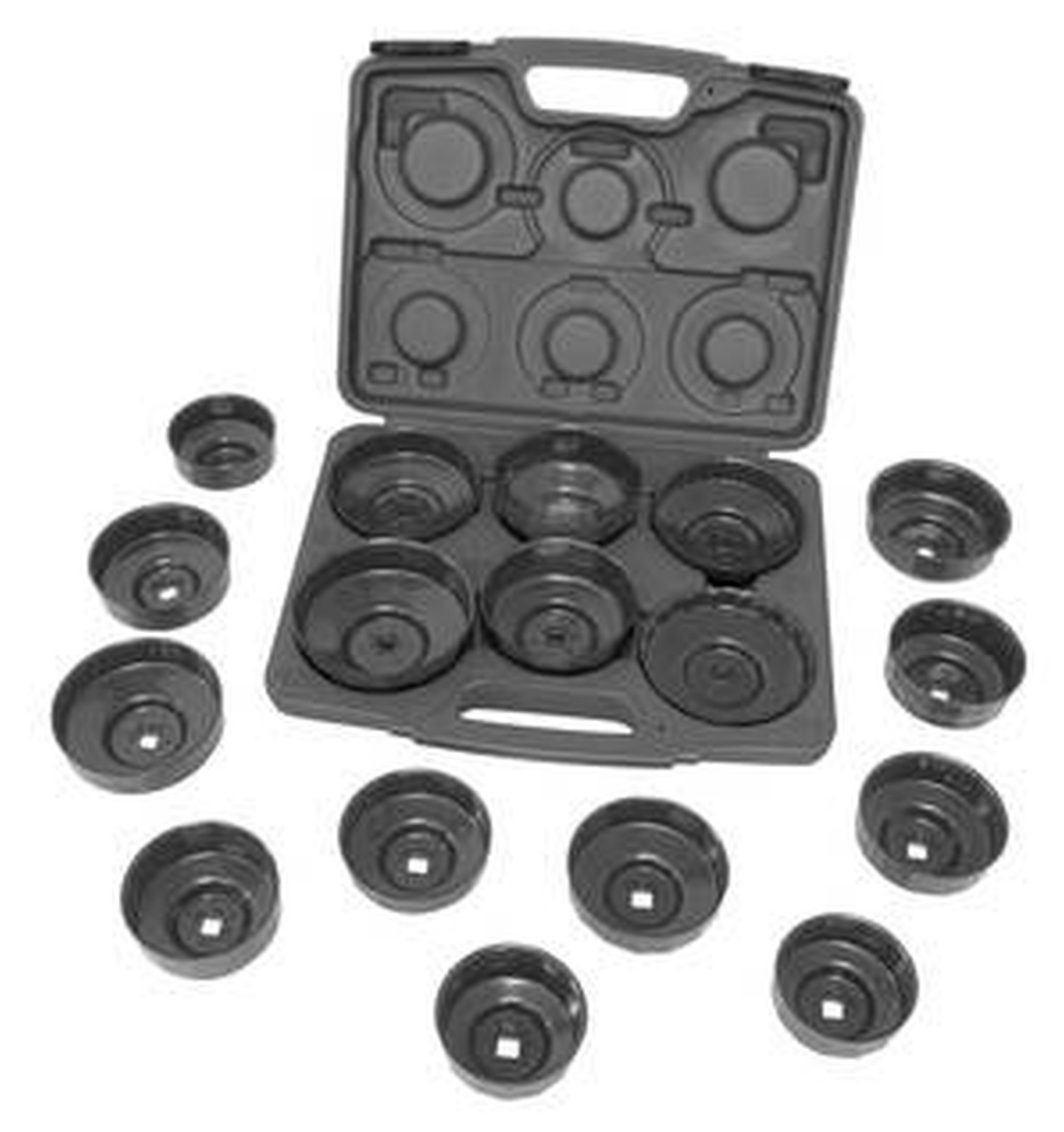 17 Piece Heavy Duty End Cap Filter Wrench Set LISLE 61500 BRAND NEW!