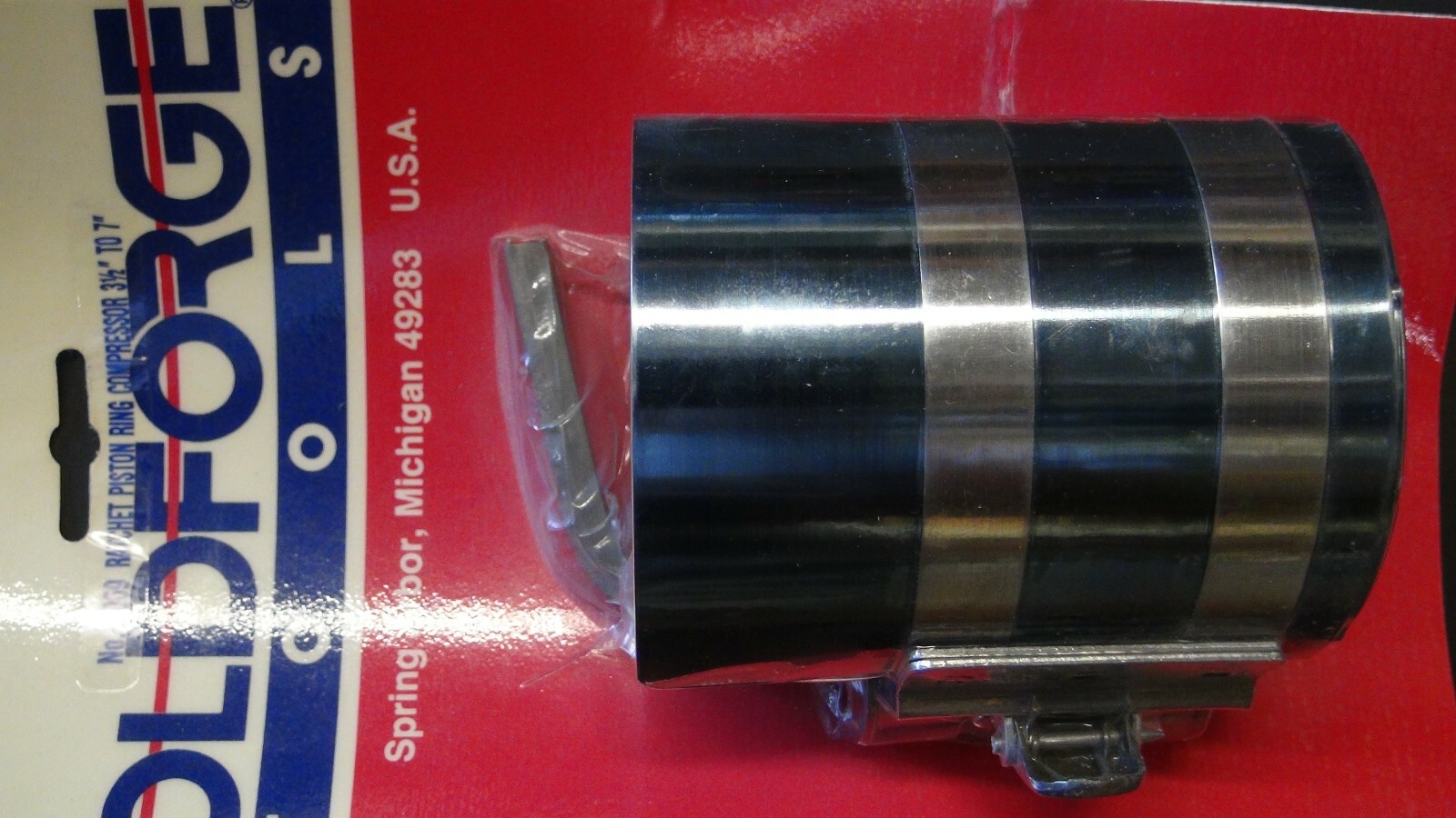 3-1/2" TO 7 INCHES RATCHET PISTON RING Ring COMPRESSOR OLDFORGE 7069 MADE IN USA