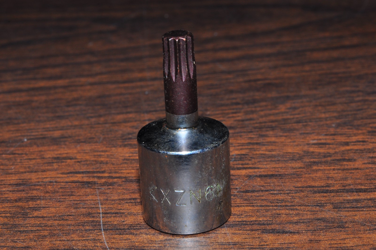 6 MM 12 Points Stuby Short Allen Socket 3/8 Drive 1-1/2" Overall Length Vim