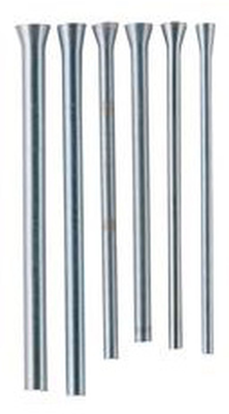 6 steel spring tubing benders (1/4" - 5/8") General S106