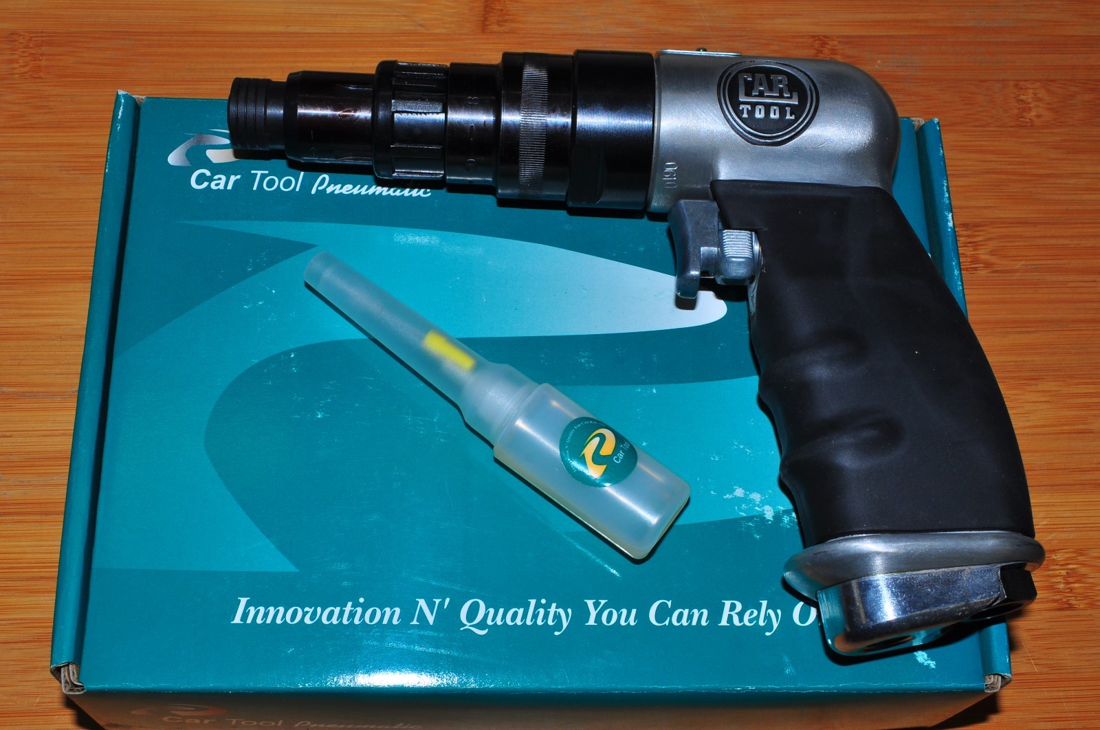 Air Operated Screw Driver Gun Reversible Variable Car EARS-7002 Vacula 1800RPM
