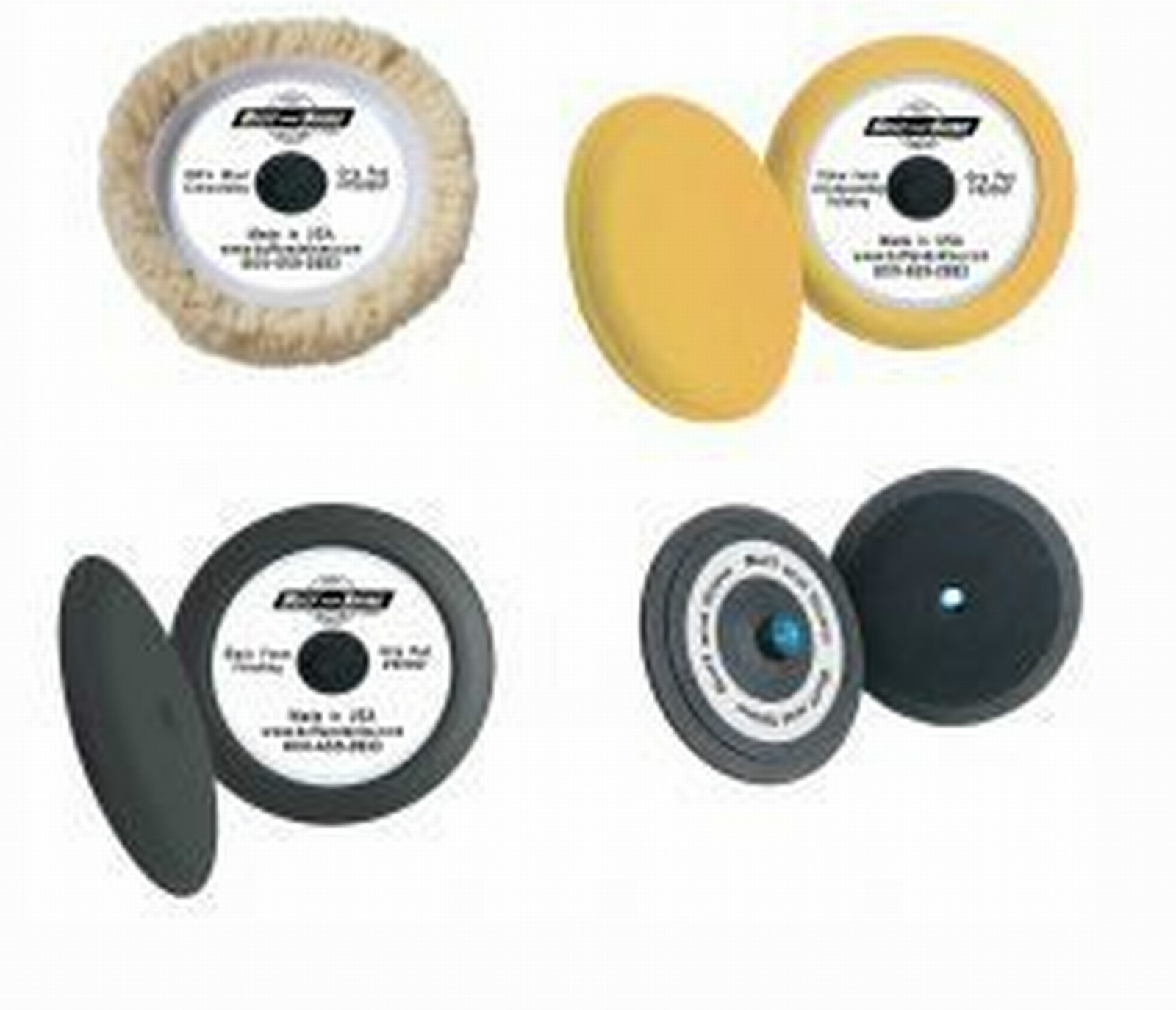 BUFF AND SHINE TP1WG -TRI PACK POLISH KIT includes 820WG + 830WG + 7502G + 1938