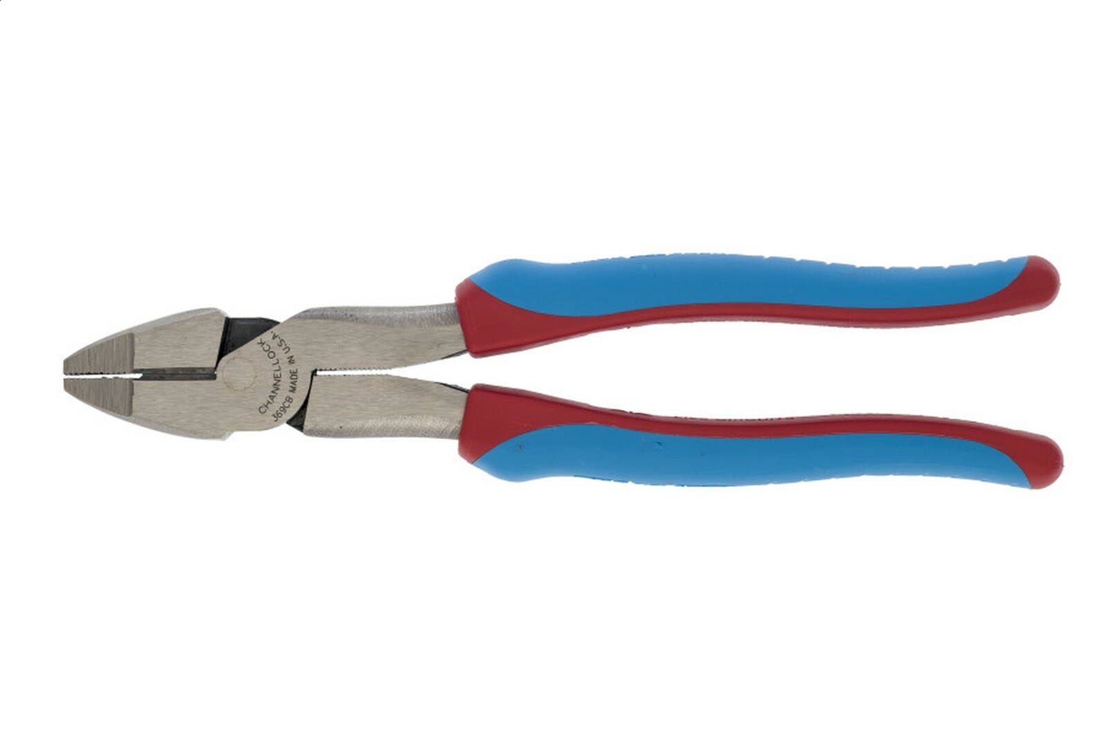 Channellock 369CB 9.5-INCH CODE BLUE® XLT™ ROUND NOSE LINEMEN'S PLIERS  USA