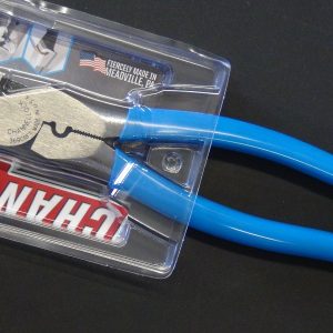 Channellock 369CRFT 9.5-INCH XLT ROUND NOSE LINEMEN'S PLIER WITH FISHTAPE PULLER