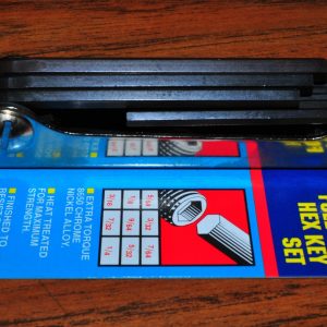 EKLIND 20911  FOLDUP HEX KEY5/64,3/32, 7/64, 1/8, 9/64, 5/32, 3/16, 7/32,1/4" US