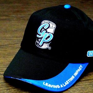 GP Embroidered Quick snap Hat all cotton.