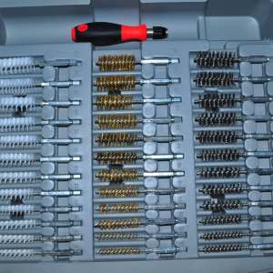 IPA 36-Piece Stainless Steel, Brass and Nylon Bore 8mm-19mm Brush Set 8001D