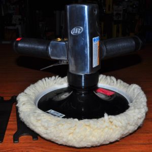 Ingersoll Rand 318A Air Vertical Automotive Detailers Polisher &Buffer & 7" Pad
