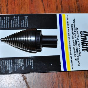 Irwin Tools Unibit #14 Size: 1-7/32-Inch Step-Drill Bit, 1/2-Inch Shank # 10314