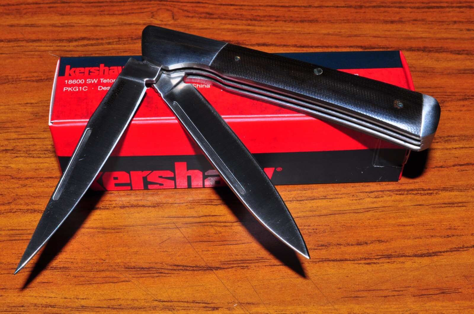 Kershaw 4385 Allegory a clip point and spear point two blades Knife