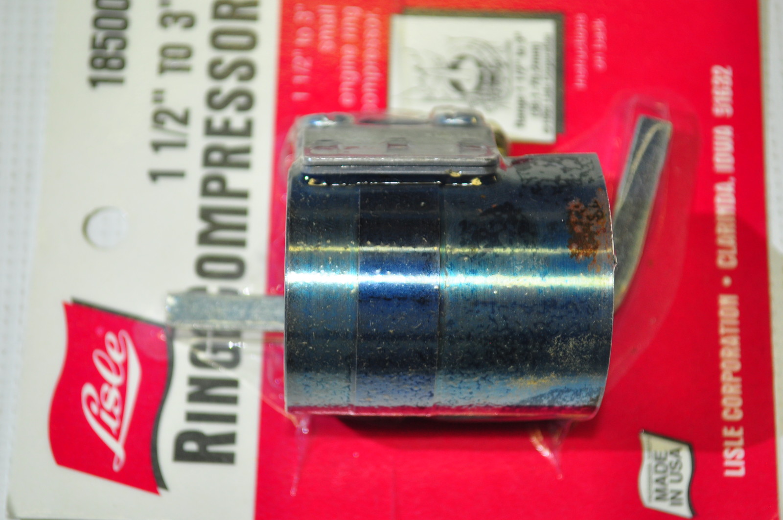LISLE 18500 ENGINE CYLINDER  RING COMPRESSOR 1-1/2" TO 3" SMALL