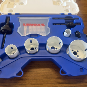 Lenox Electrician's Hole Saw Kit: 10 Pc, 7/8 to 2-1/2" Dia Bi-Metal inc 2L,5L US