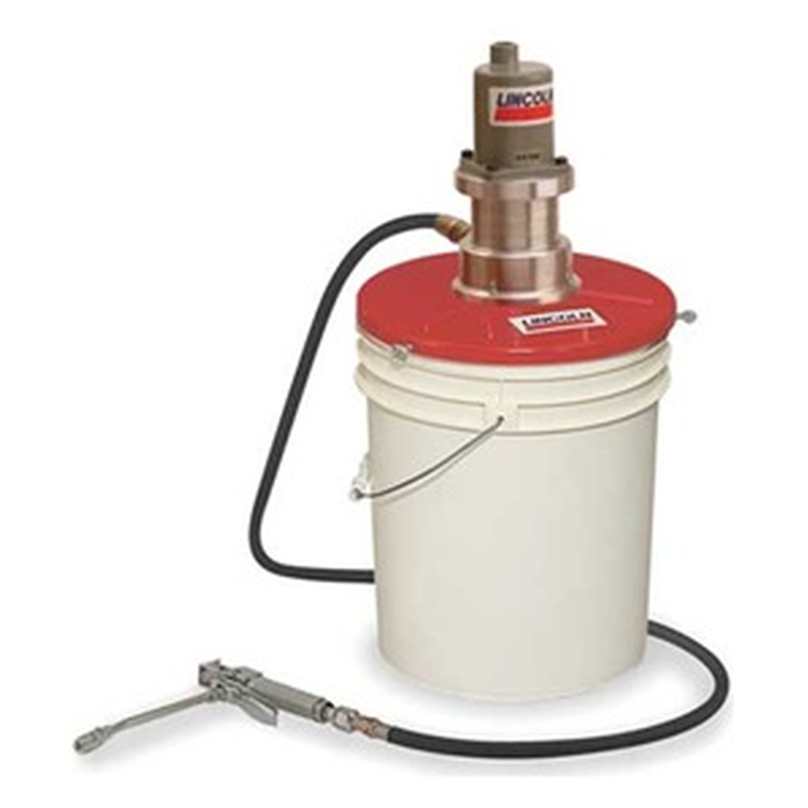 Lincoln 4489 Value Series 40:1 Single-Acting Grease Pump for 25 to 50 Lb.Bucket