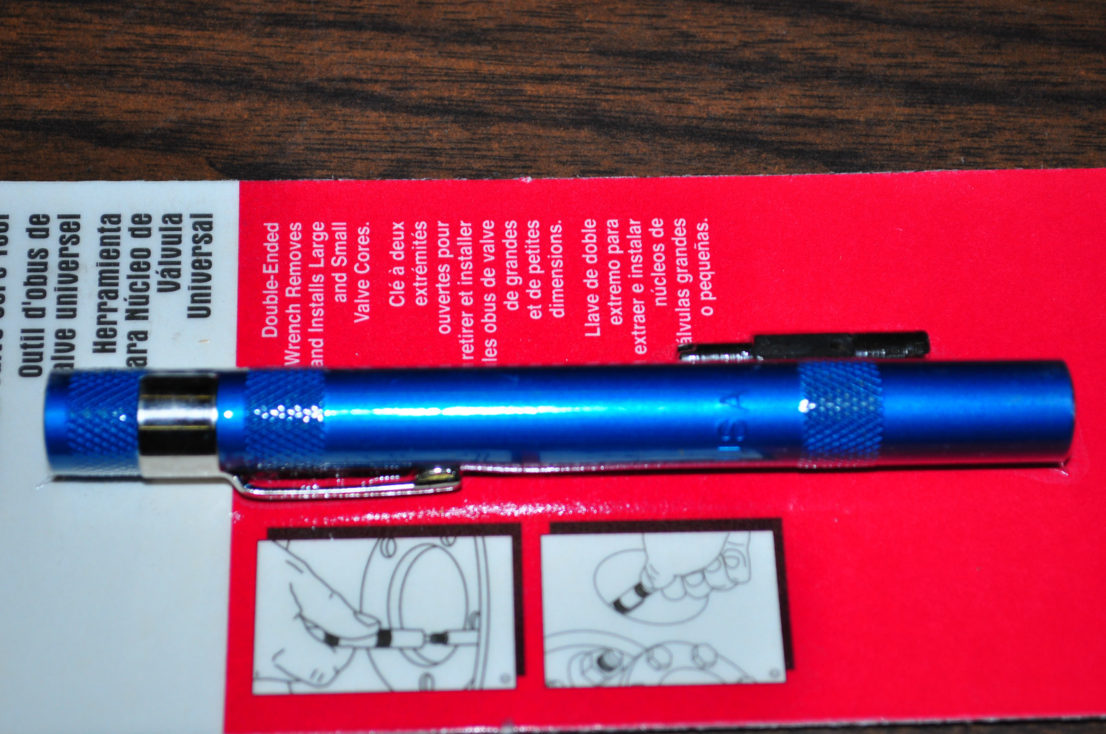 Lisle 14100 TIRE PRESSURE VALVE STEM VALVE CORE REMOVER REMOVING INSTALLER