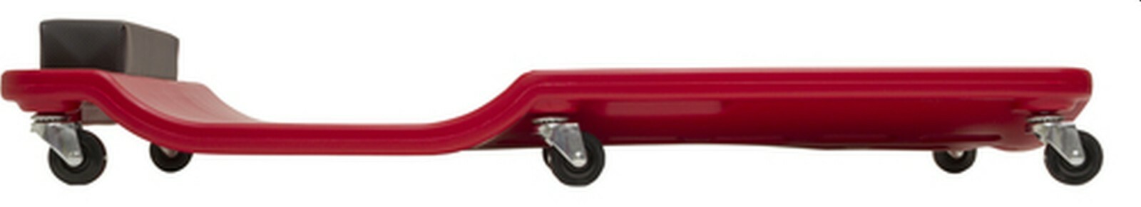 Lisle 92102 Low Profile Plastic Creeper Red Length 38", Width 17 1/2", Height 4"