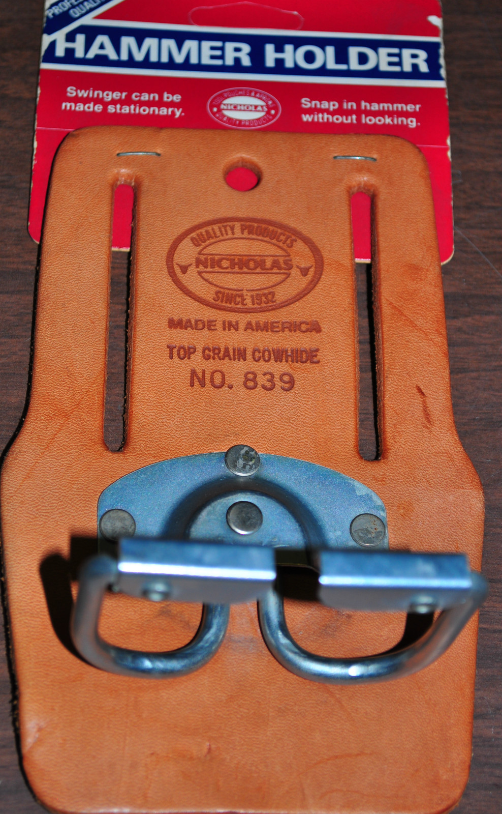 McGuire-Nicholas 839 Hammer Holder-Snap in,Swinger Hammer in Position Made inUSA
