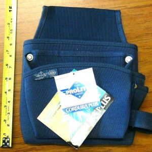 NEW CORDURA PLUS Prolite 5 Pockets Nail Bag. Made in USA Mcguire Nicholas