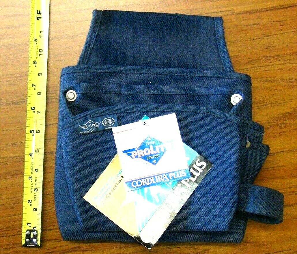 NEW CORDURA PLUS Prolite 5 Pockets Nail Bag. Made in USA Mcguire Nicholas
