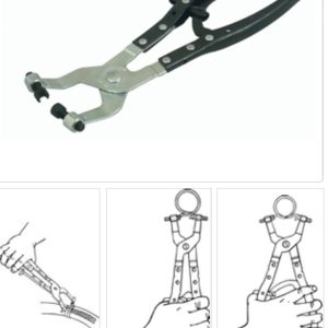 NEW LISLE 17100 FLAT BAND HOSE CLAMP PLIER