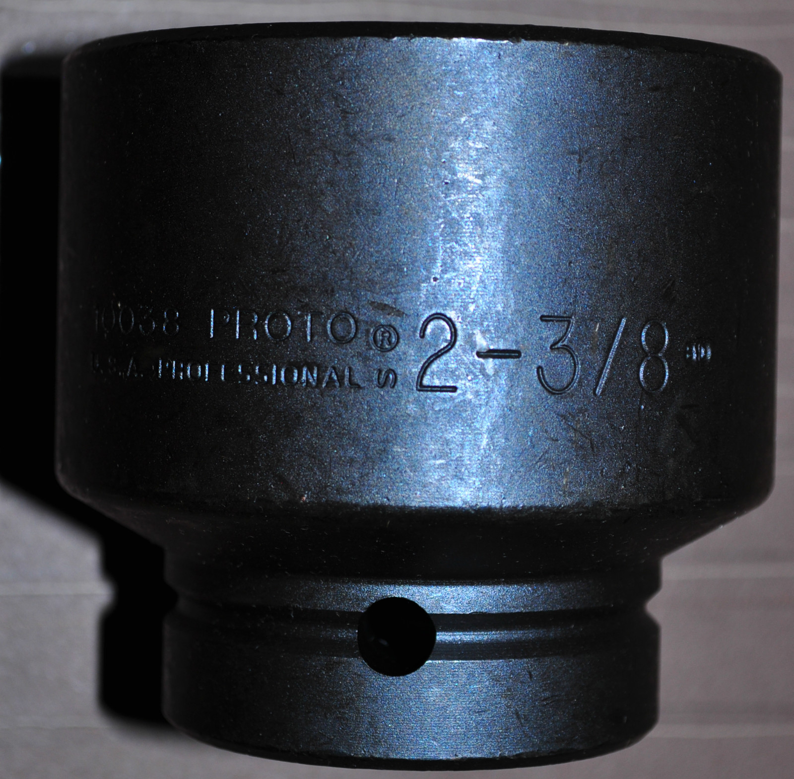 Proto® 1" Drive Impact Socket Size 2-3/8" In Hex - 6 Point Proto J 10038 USA
