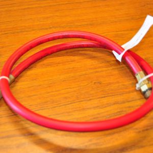 Robinair 63036 AC Enviro-Guard Hose for R-134a 36", Red  High Side  Made in USA