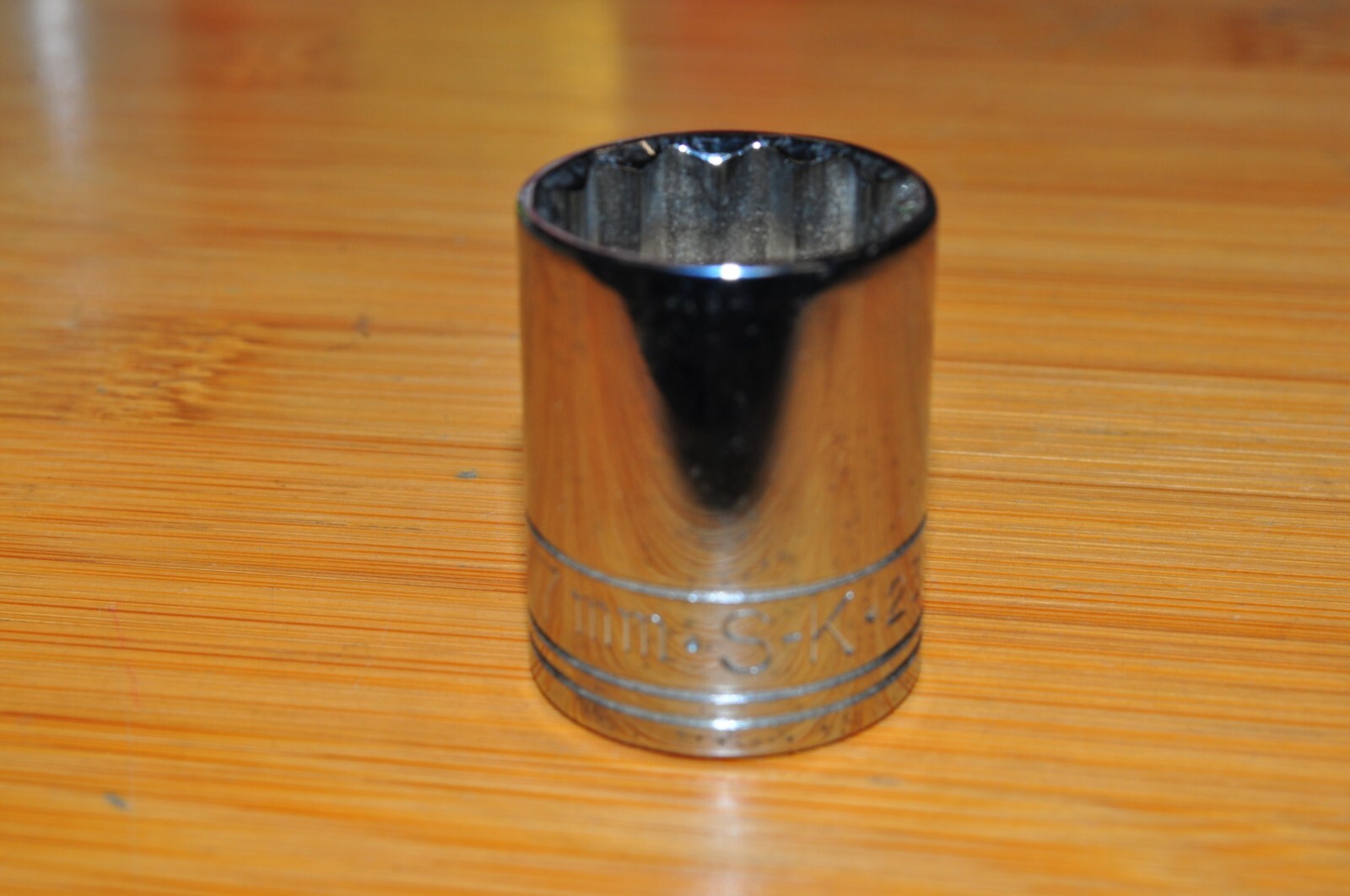 SK 2317  3/8in. Drive 17 mm 12 Points Socket Made in USA