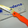 SPYDERCO C14SOR Orange Rescue folding knife  Made in Japan