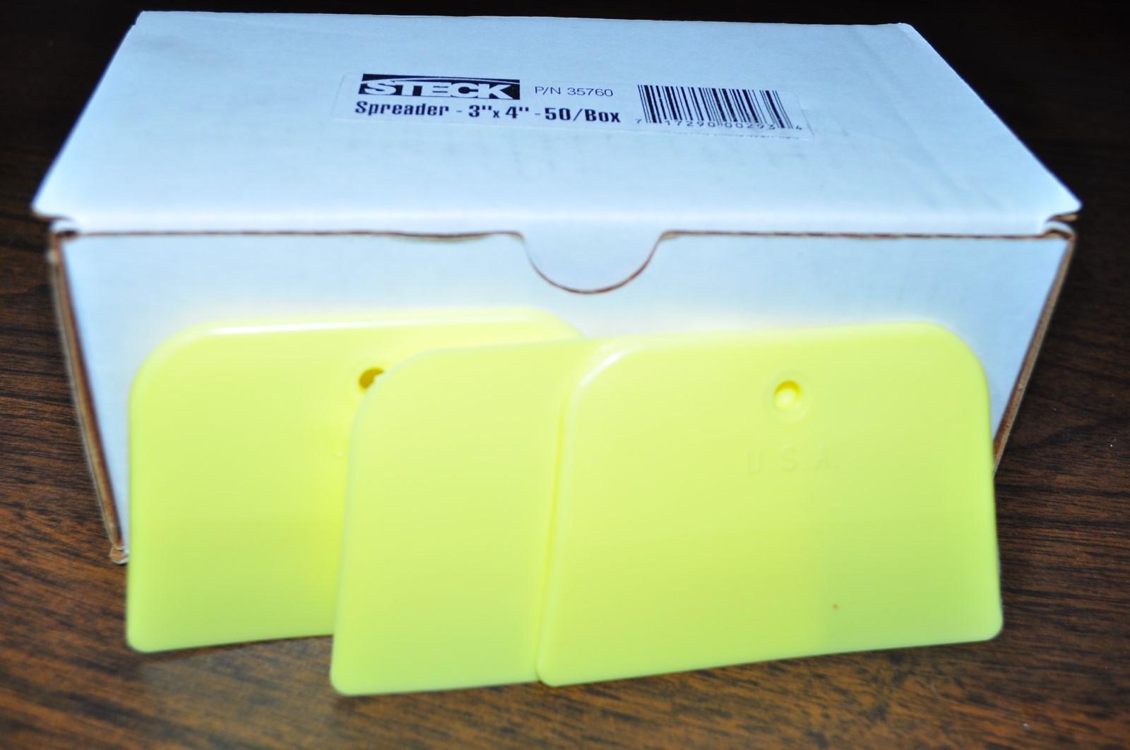 STECK MFG 35760 SPREADERS 3" x4"  (BX OF 50)  made in USA