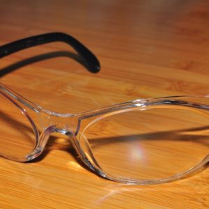 Uvex Eyewear Safety Glasses Bandido Concord S1710 Blue Frame Clear lens USA 