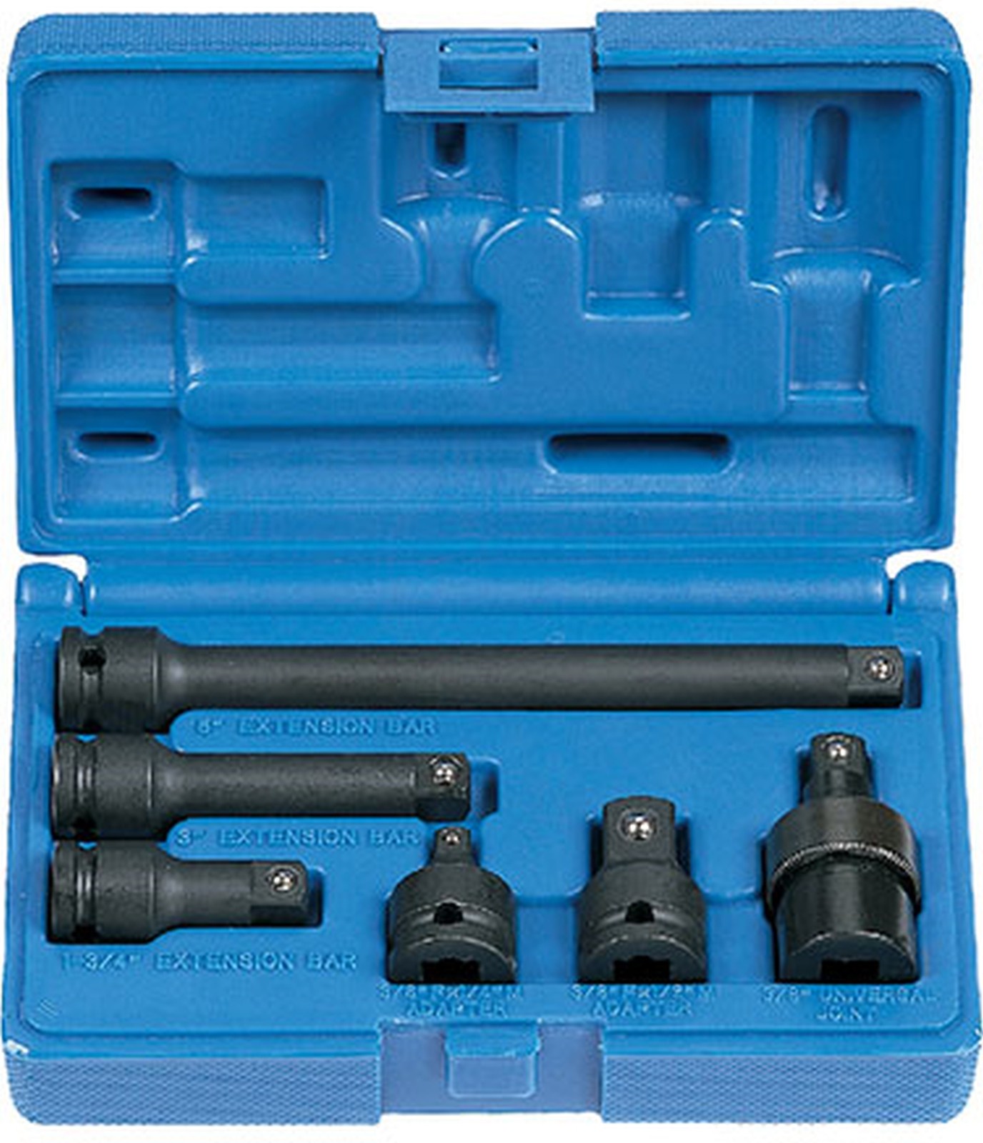3/8" Drive 6-Piece  Air Impact Adapter & Extension Socket Set GRE1100