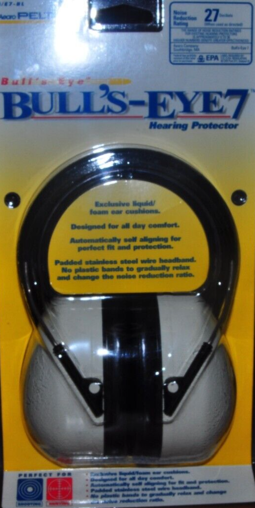 Aearo Peltor Bull's Eye 7 - Hearing Protector B/E7-BL Origin Made in Sweden