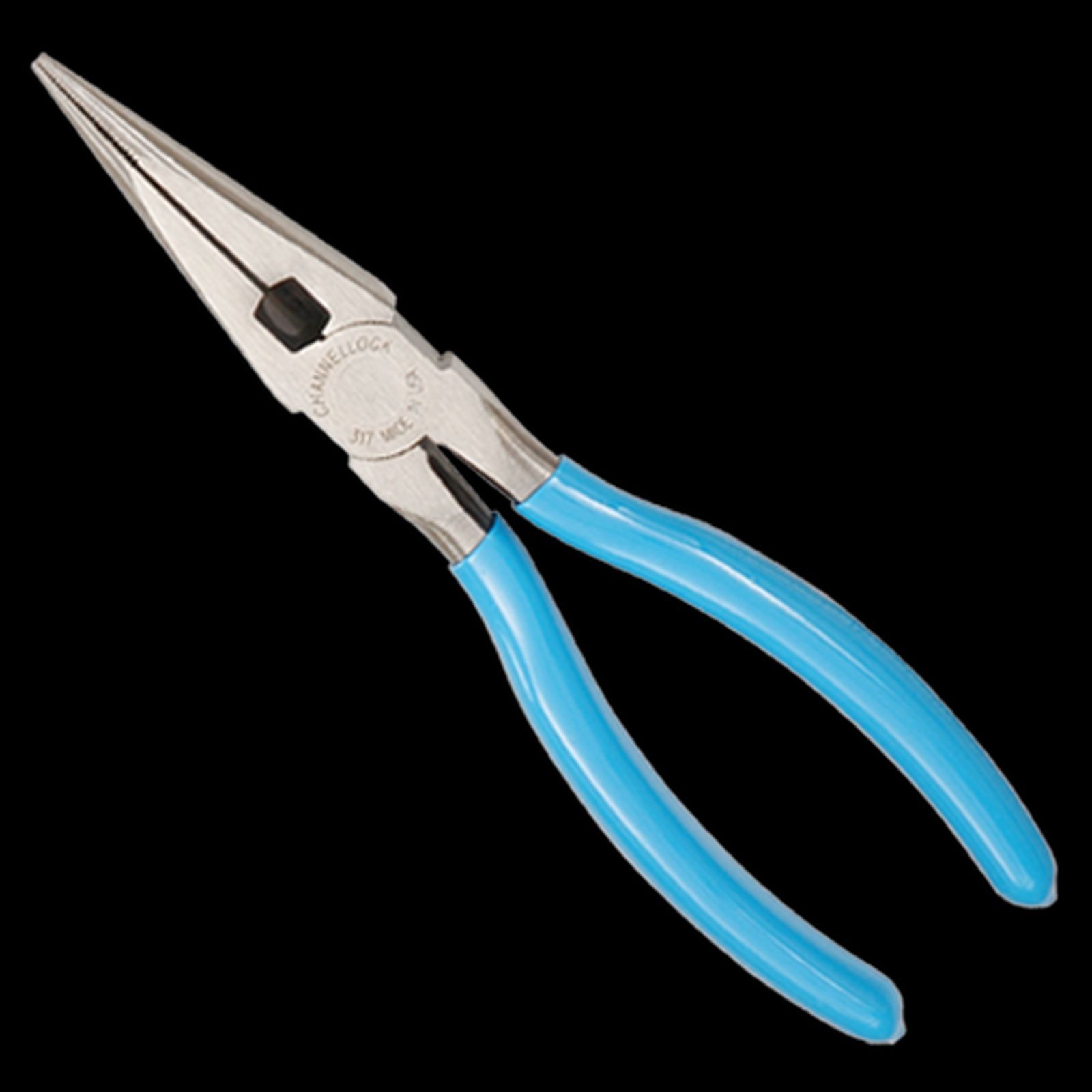 Channellock 317  8 inch Long Nose Pliers with Side Cutter Made in USA
