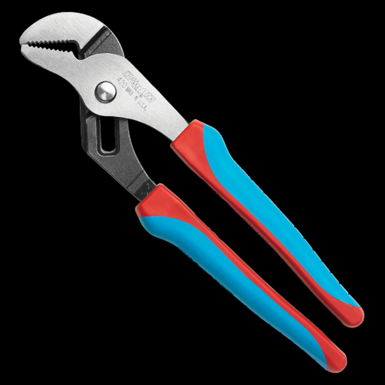 Channellock 420CB Tongue & Groove 9-1/2" Straight Jaw Pliers Code Blue