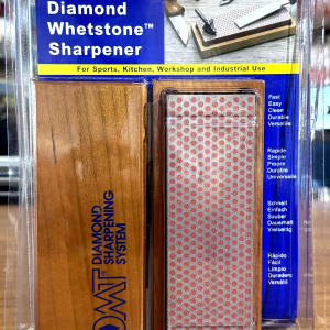 DMT W6F 6-Inch Diamond Whetstone Sharpener, Fine with Hardwood Box Made in USA