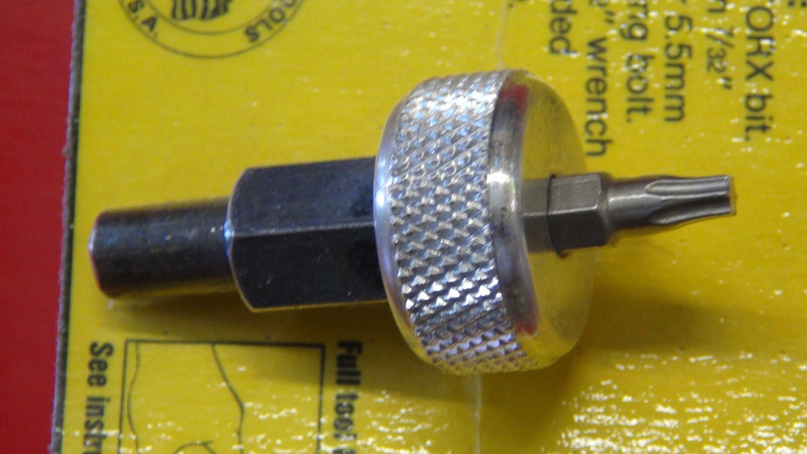 FORD IGNITION MODULE WRENCH T-20 TORX BIT USE 1/2" HEX WRENCH