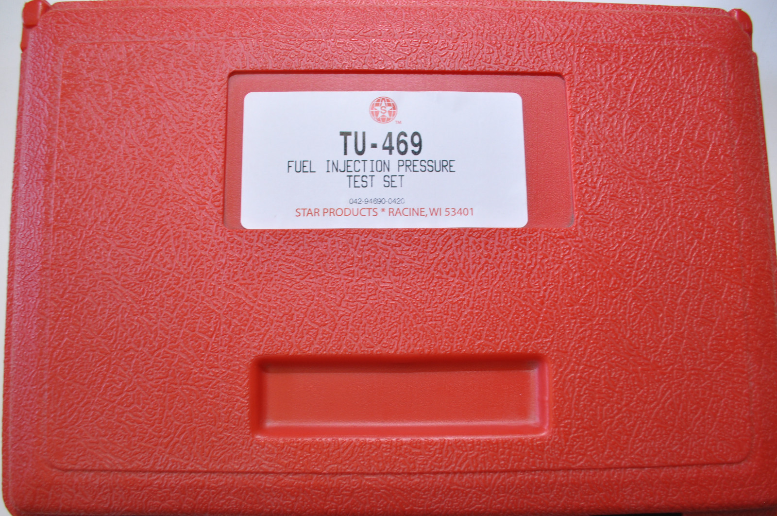 FUEL INJECTION PRESSURE TESTER WITH SCHRADER ADAPTERS STAR TU 469 - Image 4
