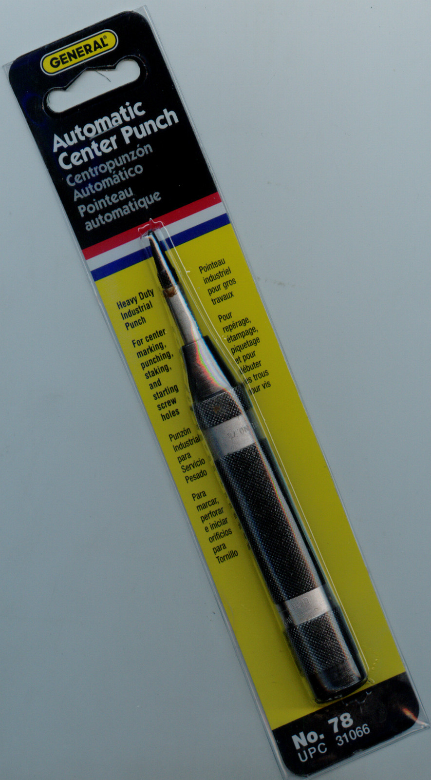 GENERAL 78 HEAVY DUTY PROFESSIONAL AUTOMATIC CENTER PUNCH HIGH QUALITY