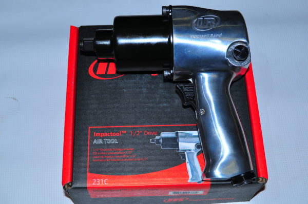 Ingersoll Rand 1/2" Drive Super Duty Air Impact Wrench, 600 ft-lbs! IR 231C