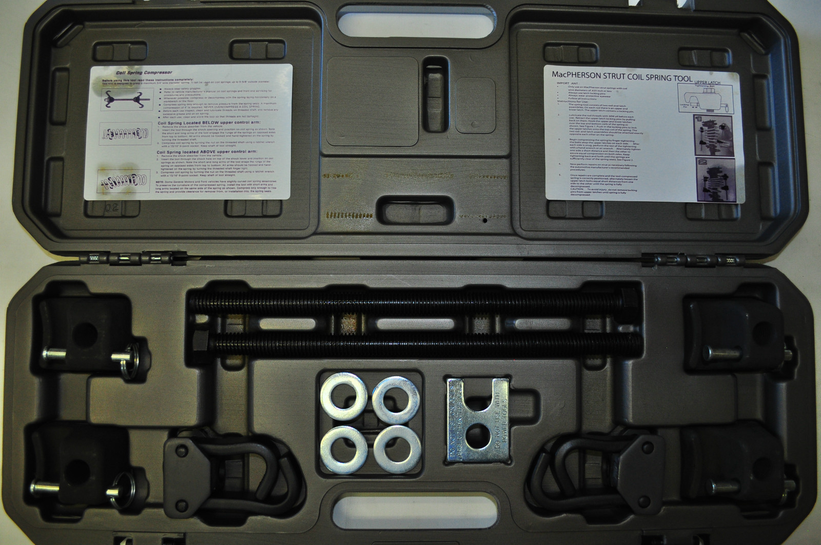 MASTER MAC PHERSON MACPHERSON STRUT PULLER COIL SPRING COMPRESSING COMPRESSOR - Image 3