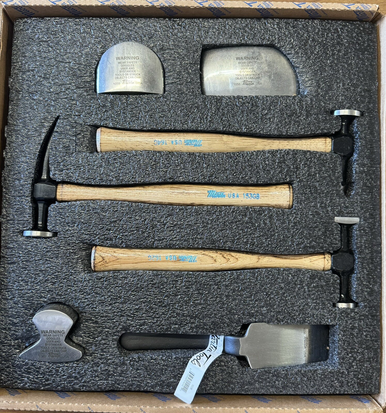 Martin Sprocket 647K 7 Pcs Auto Body Fender Repair Tool Set Made in USA