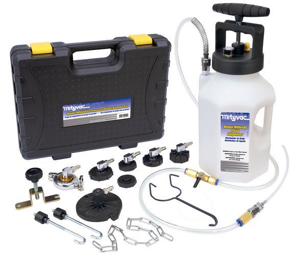 MityVac MV6840 Pressure Bleed System Brake Bleeder Kit w/Adapters Mity vac