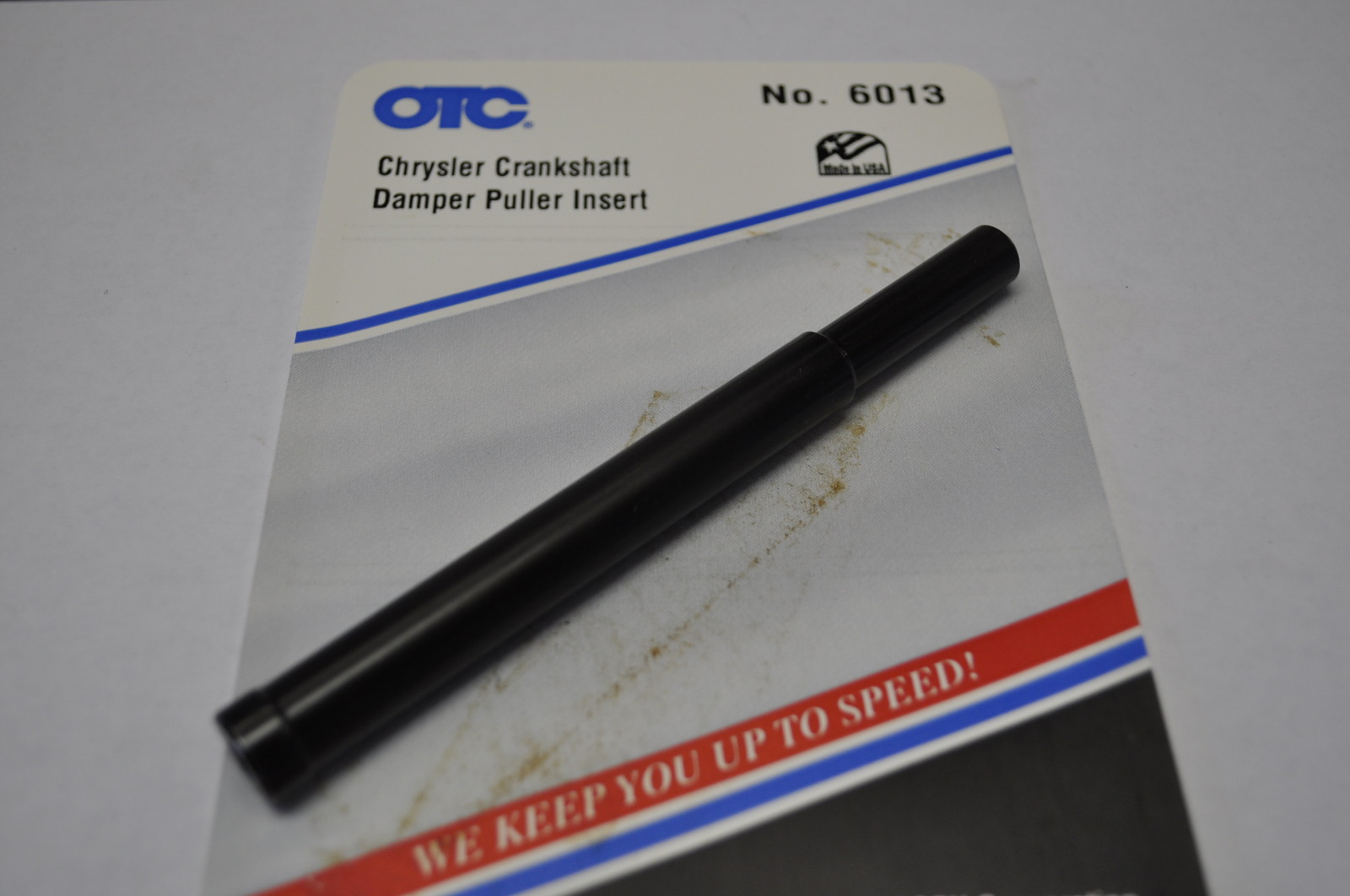 OTC 6013 CHRYSLER CRANKSHAFT DAMPER PULLER INSERT MADE IN USA AS MILLER 6827