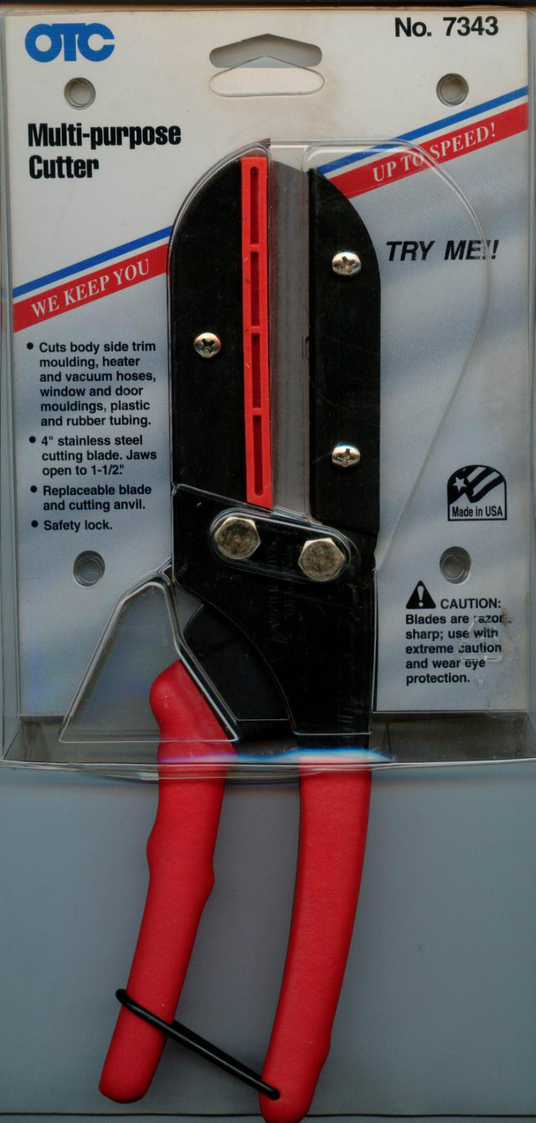OTC 7343 Multi-Purpose Cutter  Made In USA Brand New in Original Package.