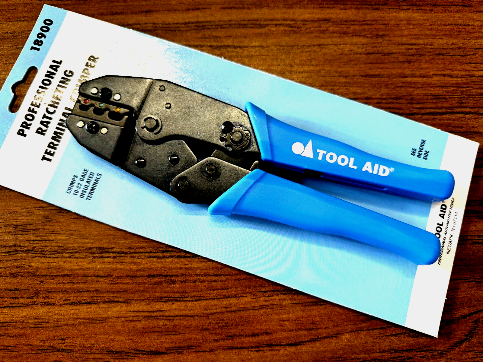 S&G Tool Aid Professional Ratcheting Terminal Crimper S & G ToolAid 18900